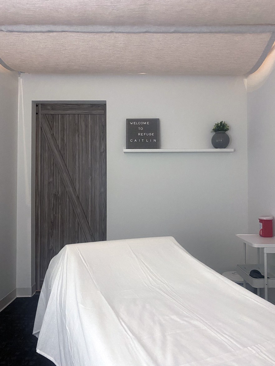 Refuge Acupuncture Treatment Room